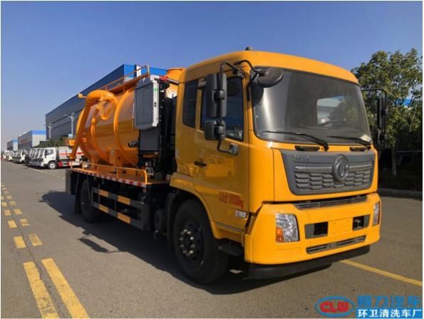 東風(fēng)天錦清洗吸污車