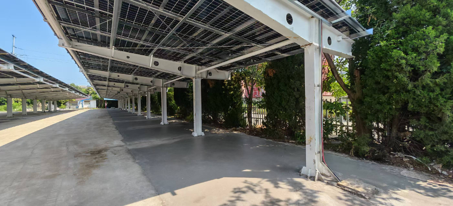 吉林定制光伏車棚加工 常州炎能電力供應