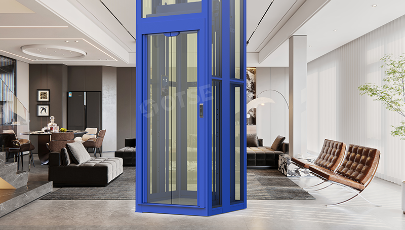 煙臺3層家用電梯