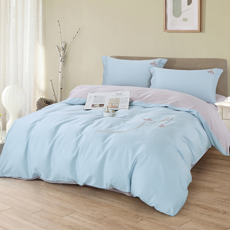 杰元椿野新中式繡花四件套