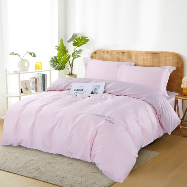 杰元椿野新中式繡花四件套