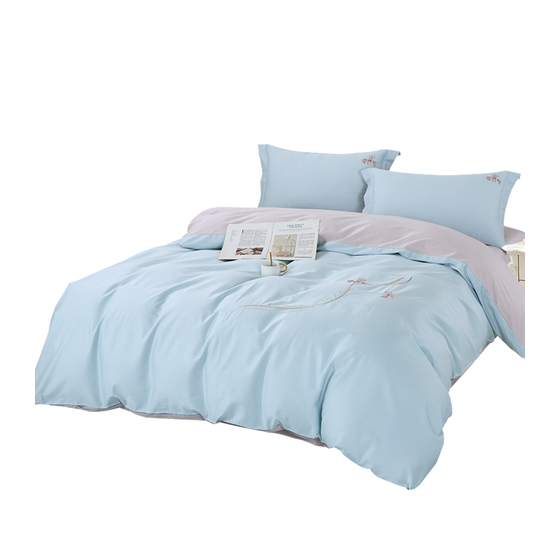 杰元椿野新中式繡花四件套