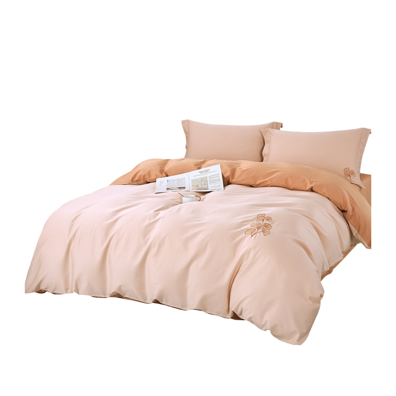 杰元椿野新中式繡花四件套