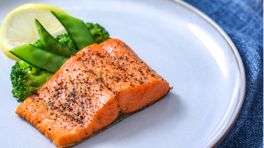 广东冷链锁鲜黑椒三文鱼冷链配送版,黑椒三文鱼