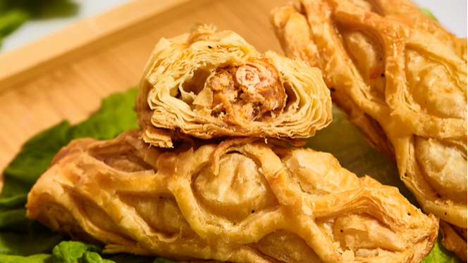 四川去刺无骨三文鱼千层卷无添加配方,三文鱼千层卷