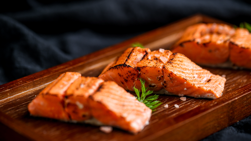 江苏急速锁鲜盐烤三文鱼无添加配方,盐烤三文鱼