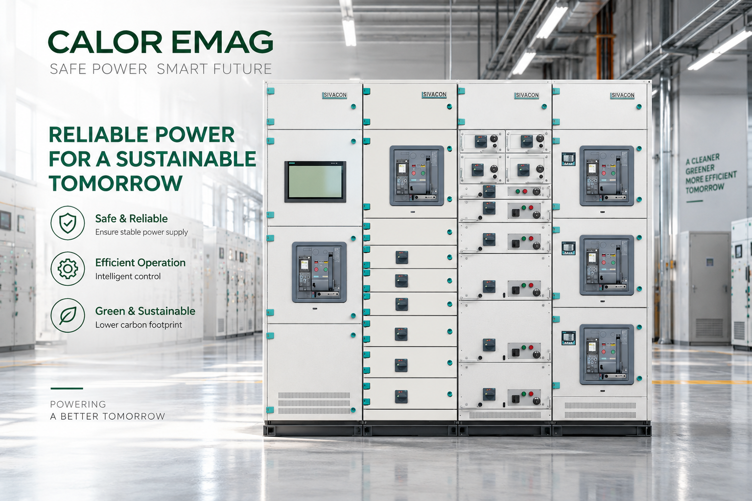 CALOR EMAG SIVACON 8PT low voltage switchgear