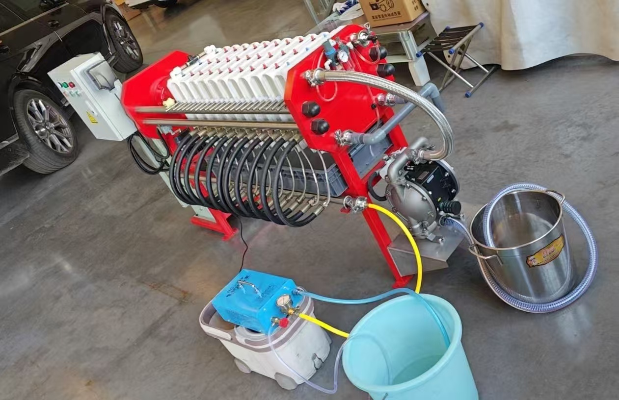 試驗用隔膜壓濾機
