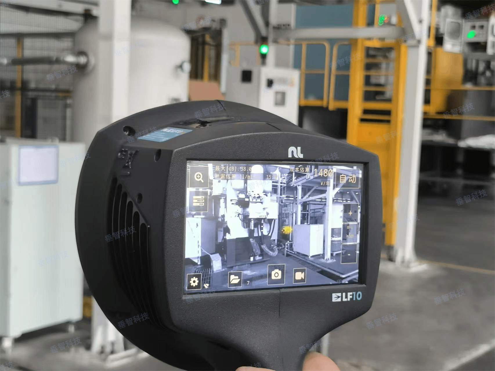 聲學成像儀解決能耗及氣體泄漏問題！