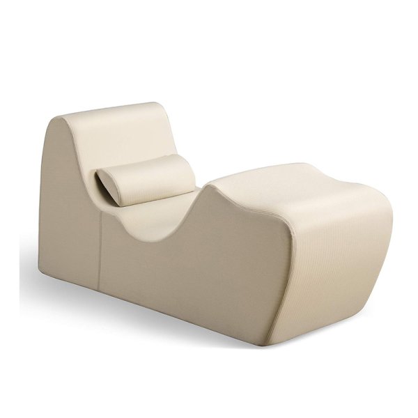 零壓力躺椅休閑游戲地板沙發高密度海綿工作桌椅客廳泡沫懶人躺椅