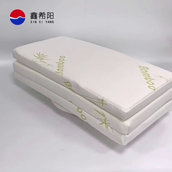 便攜折疊嬰兒床墊凝膠記憶棉床墊涼感夏季三折折疊軟墊嬰兒床墊子