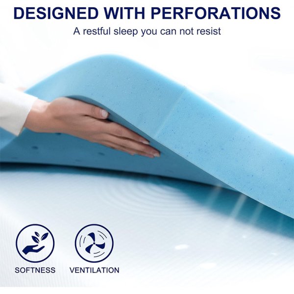 凝膠記憶棉床墊打孔透氣夏季用床墊薄墊35dD慢回彈榻榻米墊定制