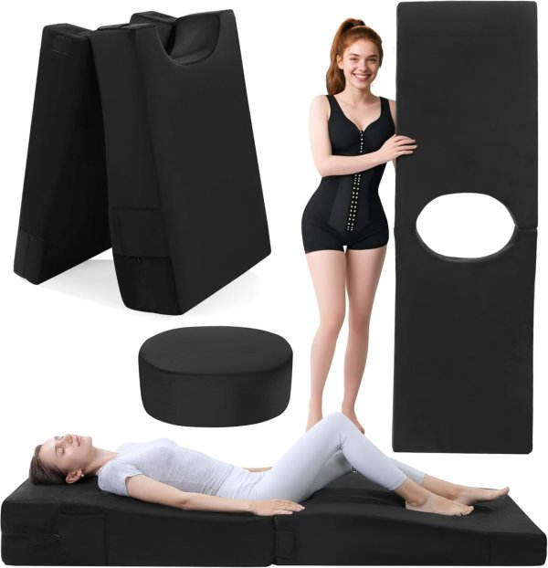 BBL術后恢復神器：揭秘專為巴西提臀術設計的可折疊床墊