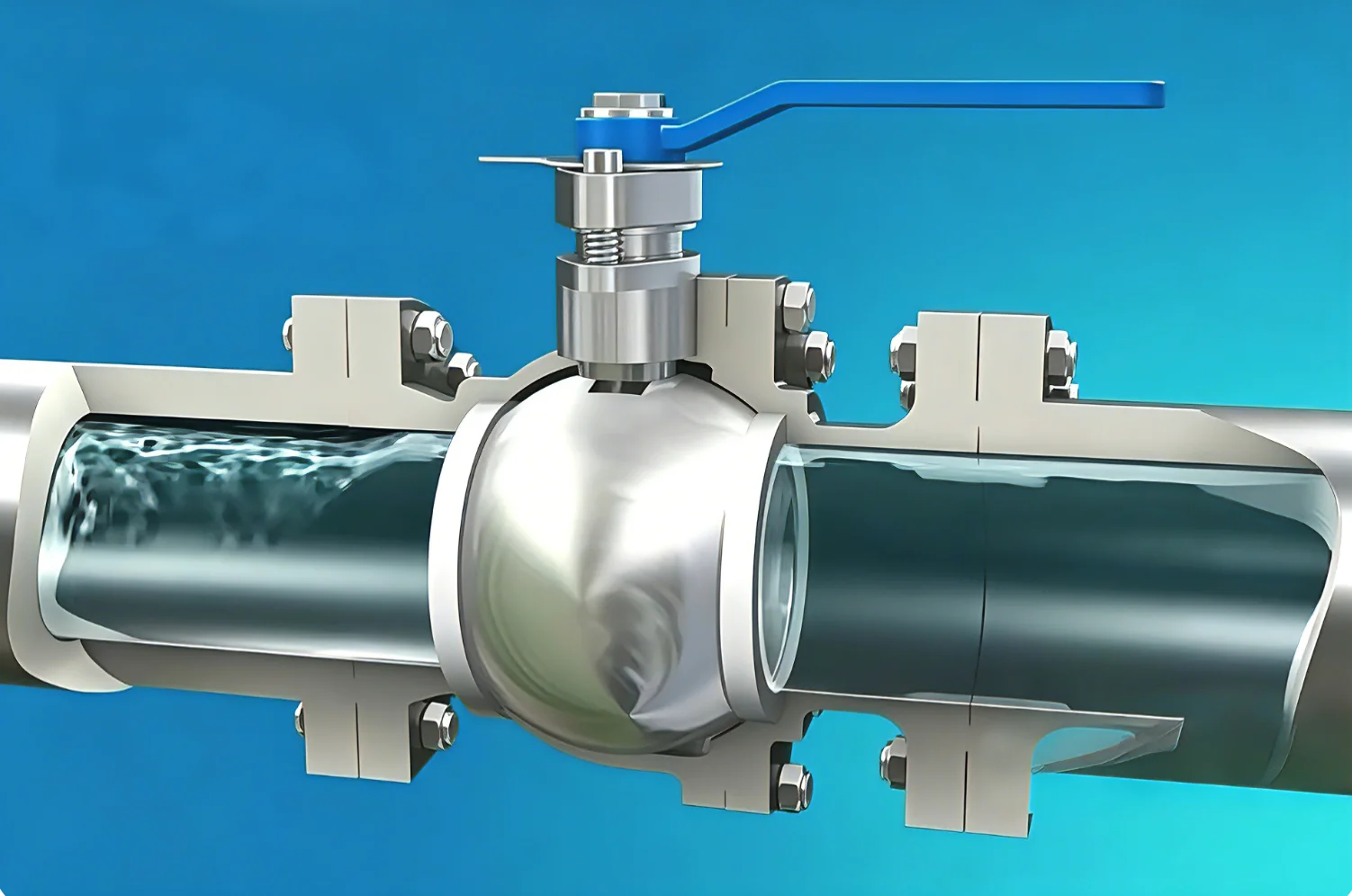 Floating Stainless Steel Ball Valves