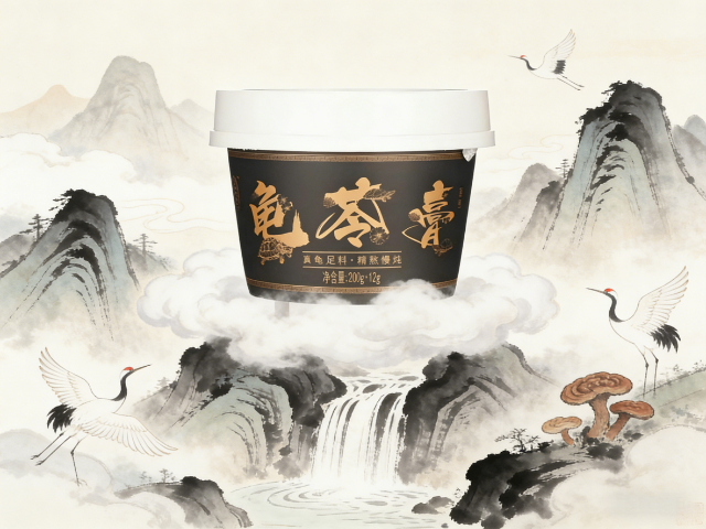 云南健康饮品便携原味龟苓膏OEM