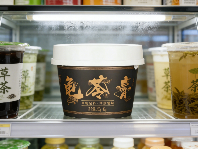 新疆健康饮品便携原味龟苓膏供应商