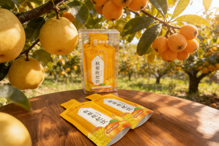 辽宁福伦堂品牌秋梨枇杷饮OEM,秋梨枇杷饮