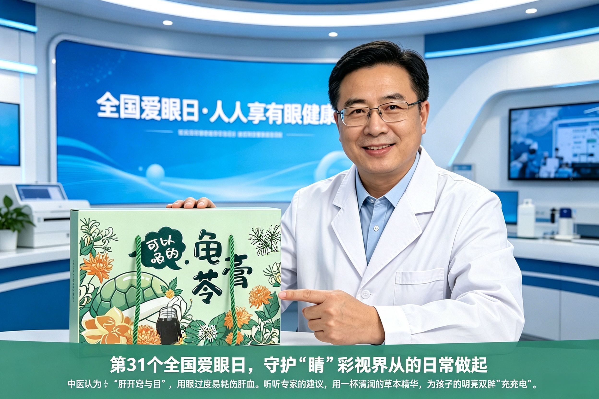 愛眼日，從“內(nèi)”出發(fā) —— 福倫堂推出“清肝明目”吸吸龜苓膏