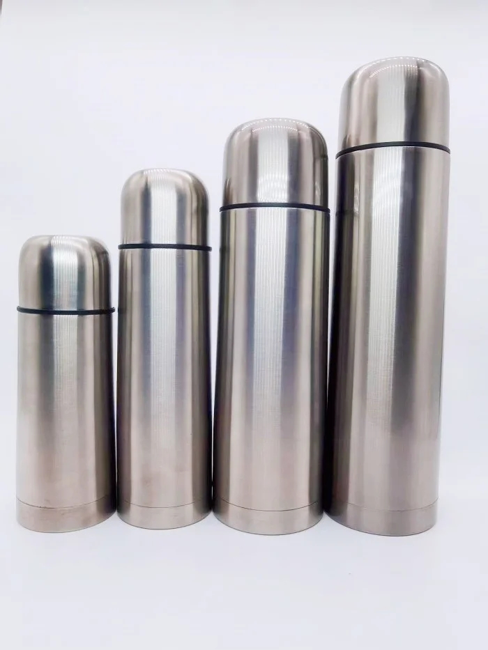 straw thermos bottle