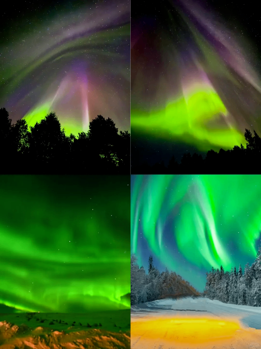 俄罗斯冬日封神！极光 + 蓝冰 + 冰雪狂欢，快来撩我