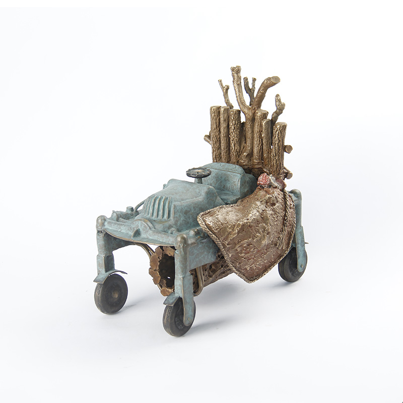 Bed of logs