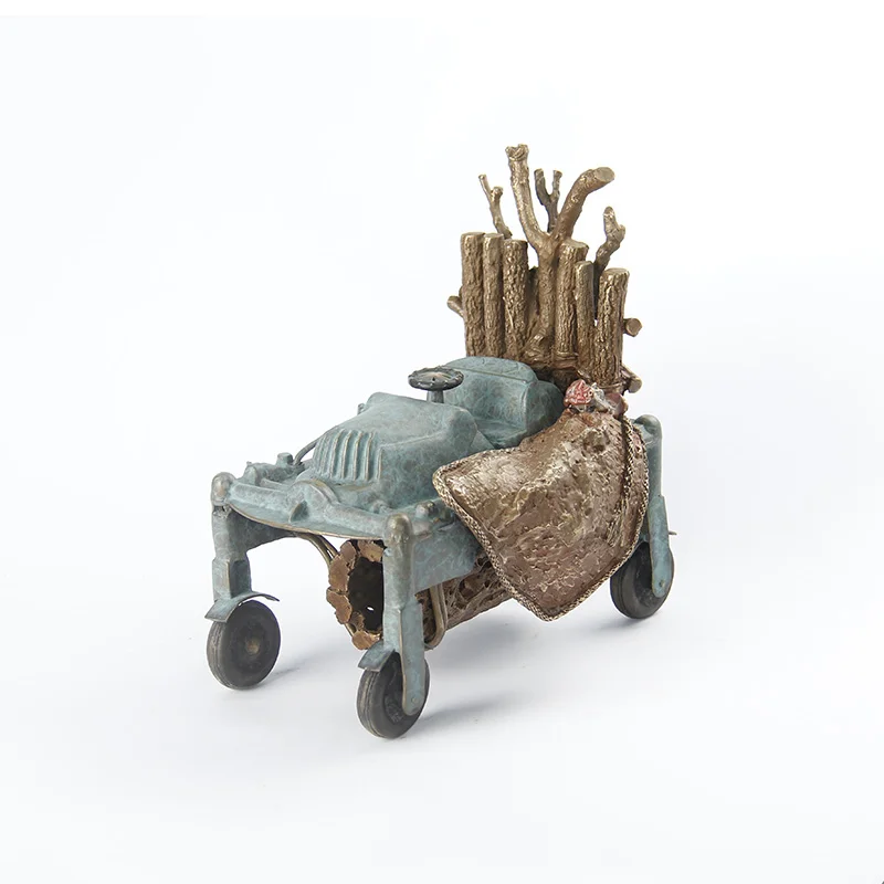 Bed of logs