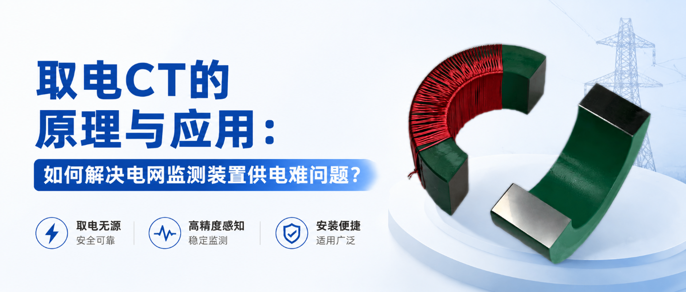 凱銘諾取電CT的原理與應用：如何解決電網監測裝置供電難問題？