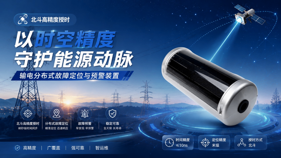 輸電線路高精度授時 輸電分布式故障定位與預警裝置