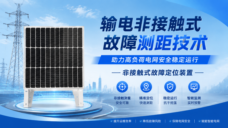輸電非接觸式故障測距技術：助力高負荷電網安全穩定運行 非接觸式故障定位裝置
