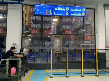 浙江某車床立庫項目