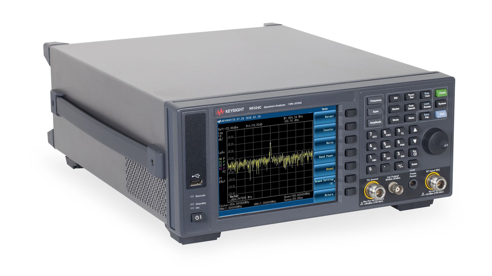 KEYSIGHT N9324C 基礎頻譜分析儀 (BSA)