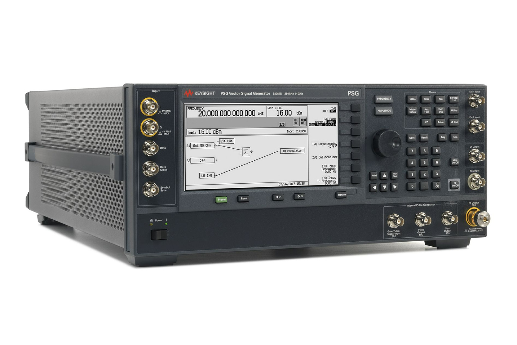 KEYSIGHT E8267D PSG 矢量信號(hào)發(fā)生器，100 kHz 至 44 GHz