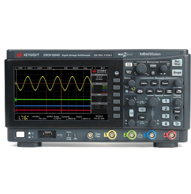 KEYSIGHT DSOX1204A 示波器：70/100/200 MHz, 4個模擬通道