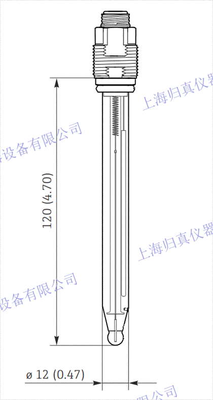 可靠地線上測定pH值 - 使用ACITEK感測器 ACPHER 112 SE pH感測器