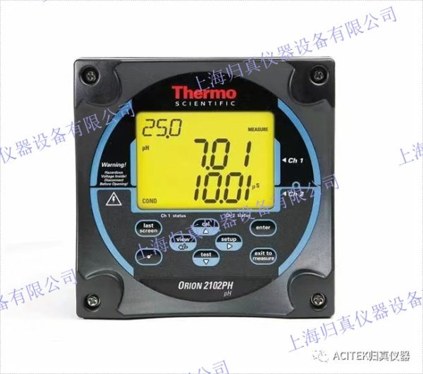 Thermo Scientific? Orion? 2100 系列 pH 值/ORP 和電導(dǎo)率分析儀 貨號:?2102PH1SCCN