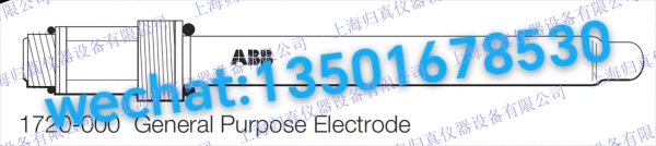 ABB pH測(cè)量電極1720000 ABB pH測(cè)量電極1720-000 ABB -?1720000?分析備件通用型pH電極（0...100°C，0.00...