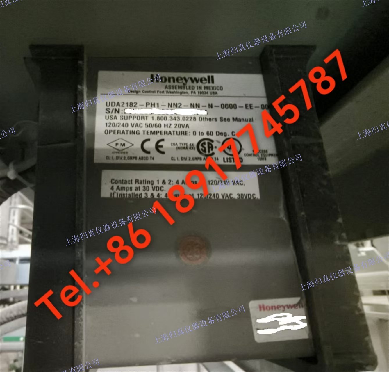 Honeywell霍尼韋爾單通道pH儀錶：UDA2182-PH1-NN2-NN-N-0000-EE 分析儀器在發(fā)電、工業(yè)水、食品和飲料、制藥、紙漿
