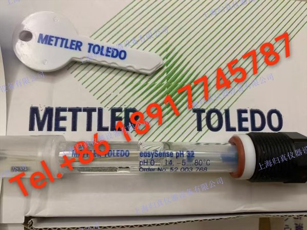 Mettler Toledo梅特勒托利多pH電極easySenseTM 系列 pH感測器規(guī)格 :pH 32 參數:pH 測量範圍:0 ? 14