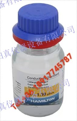 哈美頓Hamilton電導(dǎo)率標(biāo)準(zhǔn)液1.3μS/cm：238973 Hamilton 的電導(dǎo)率標(biāo)準(zhǔn)液是高質(zhì)量、高純度的校準(zhǔn)溶液，設(shè)計(jì)用於對(duì)（所有）電導(dǎo)率儀和電極進(jìn)