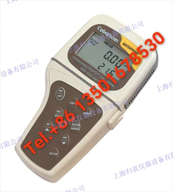 Eutech 優(yōu)特 CON400 防水型手提式電導(dǎo)率/TDS 測(cè)量?jī)x器