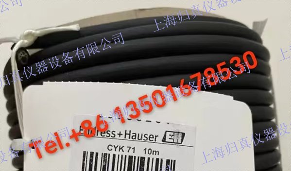 E+H恩德斯豪斯 Endress+Hauser CYK71-AA05D 電纜主要用於連接電導(dǎo)率測(cè)量相關(guān)的電極，常見適配的電極型號(hào)有 CLS12、CLS13