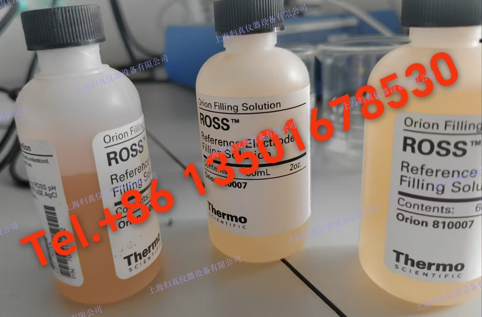 Thermo Scientific?熱電Orion?奧立龍 pH電極填充液：810007 相關應用：? pH, Ion Conductivity
