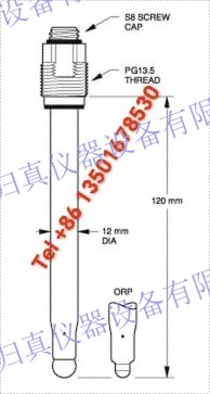 ACITEK歸真儀器ACSP200-2PB0-DH-C00 ACSP200線上污水ORP電極 產品特點：ACSP200線上污水ORP電極環形陶瓷隔膜，耐污染。