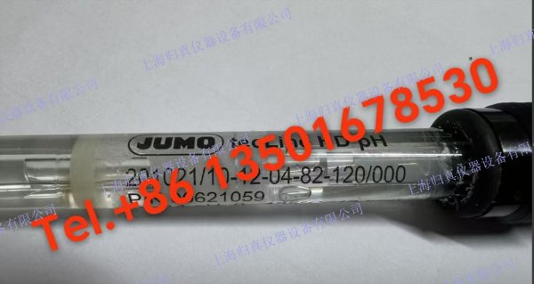 JUMO 久茂pH複合電極201021/10-12-04-82-120/000 JUMO tecLine HD；該產品可測量水和水性介質的 pH 值