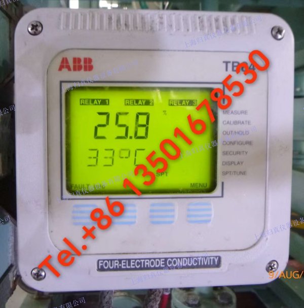 ABB 4線制，盤裝， 4極式電導率變送器 TB84：TB84EC2000400 綜述：pH / ORP / pION 變送器TB84PH
