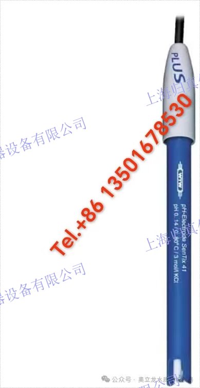 WTW -帶溫度感測器的低維護SenTix? pH電極 貨號： 103635 WTW pH電極SenTix41技術參數： 型號 SenTix 41 