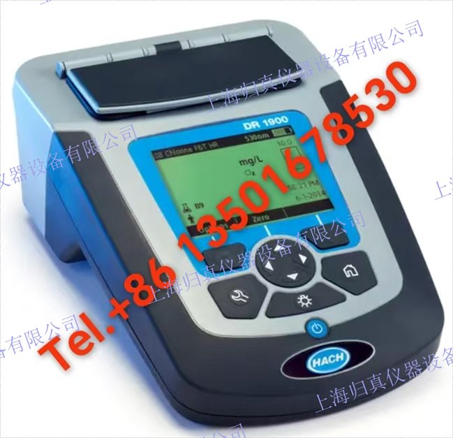 HACH哈希 DR1900 可攜式分光光度計 產品號：?DR1900-01H;DR1900-05C 實驗室方法盡在掌握 DR1900 非常適合在現場使用