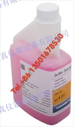 Hamilton哈美頓 DuraCal pH 緩衝液 4.01,500 ml：238217，緩衝液pH是獲得z利的 pH 校準產品
