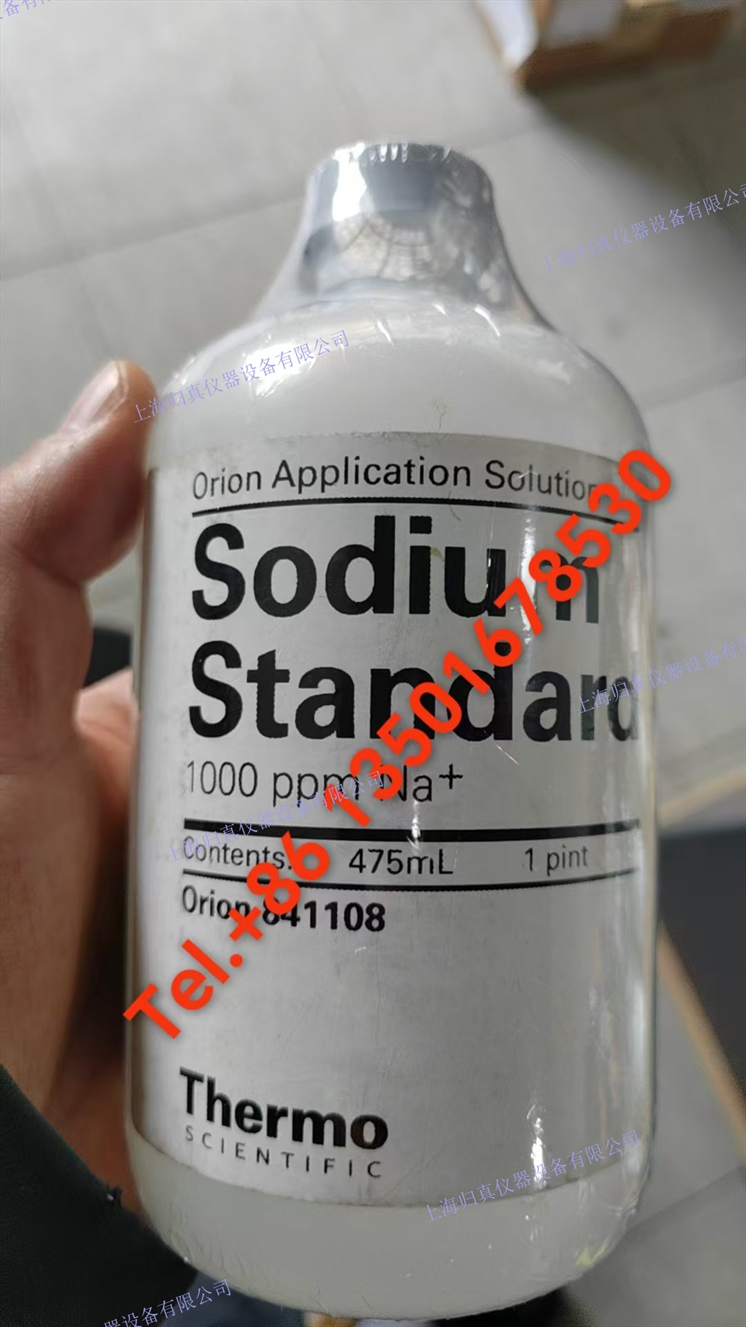 Thermo Scientific?熱電Orion?奧立龍 離子選擇電極 校正標準液：841108 採用Thermo Scientific? Orion?離子選