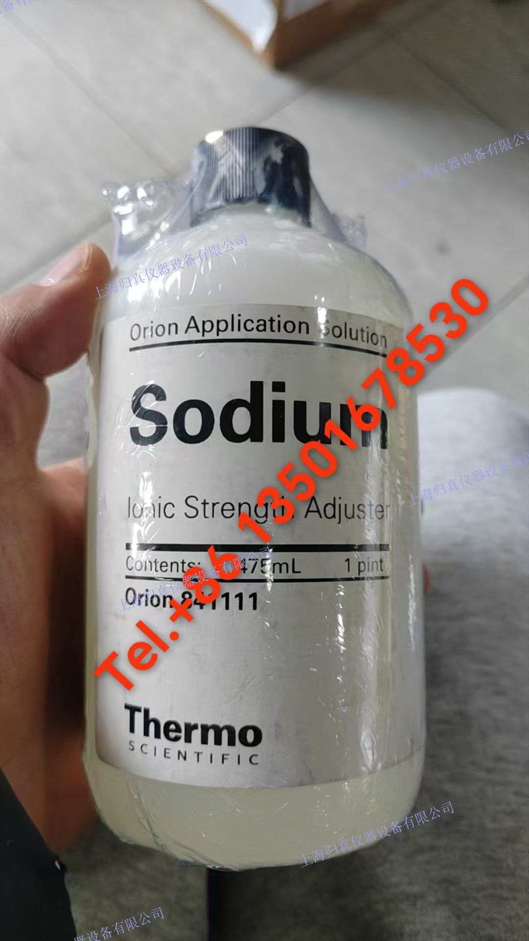 Thermo Scientific?熱電Orion?奧立龍 ISE 離子強度調節(jié)劑 (ISA) 和特殊試劑：841111 相關應用： pH, Ion